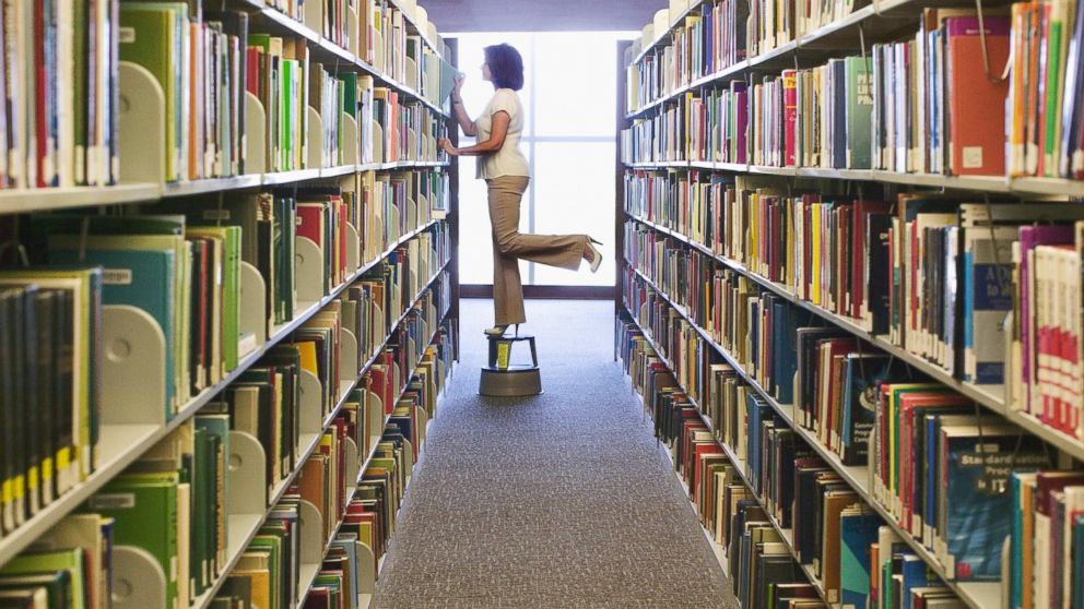 PHOTO: A librarian is seen in this undated stock photo.