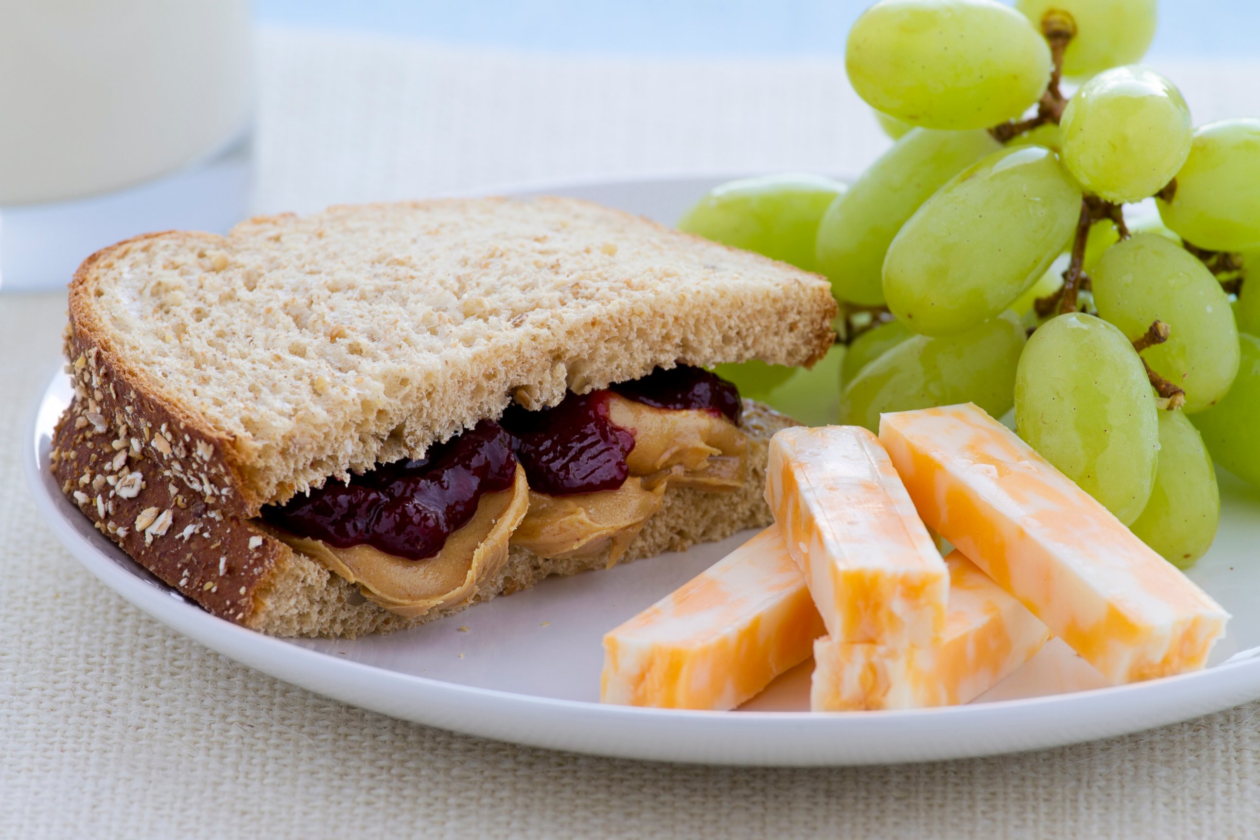 PHOTO: Some schools are banning peanut butter and jelly sandwiches due to allergy concerns.
