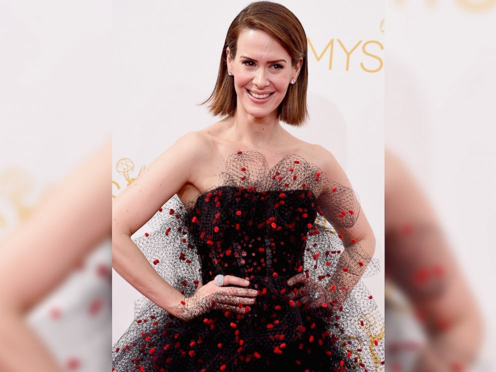 PHOTO: Actress Sarah Paulson attends the 66th Annual Primetime Emmy Awards held at Nokia Theatre L.A. Live on August 25, 2014 in Los Angeles, Calif.