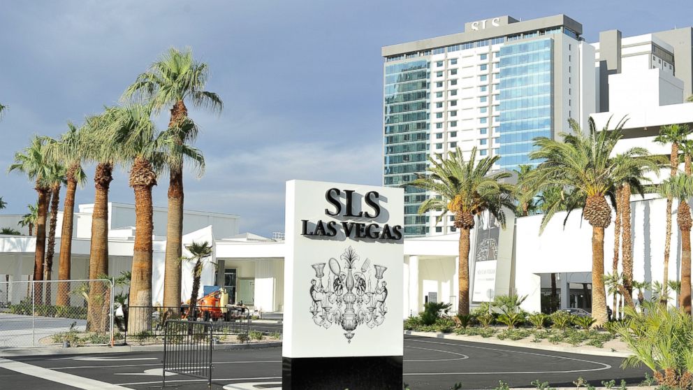 PHOTO: A general view of the exterior as SLS Las Vegas prepares to open after a renovation of the legendary Sahara Hotel & Casino on August 21, 2014 in Las Vegas.  