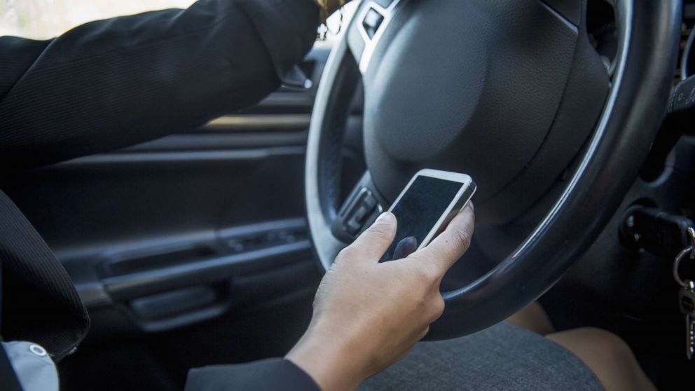 PHOTO: A women appears to text while driving in this undated file photo.