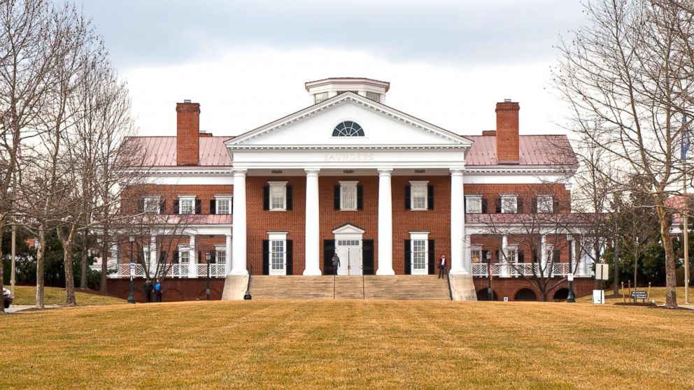 A view of Saunders Hall on campus at the University of Virginia on Feb. 28, 2013 in Charlottesville, Virginia.