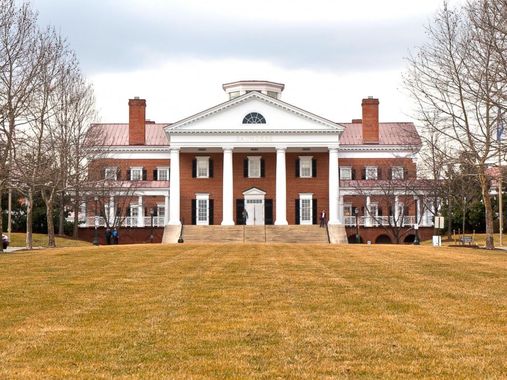 PHOTO: A view of Saunders Hall on campus at the University of Virginia on Feb. 28, 2013 in Charlottesville, Virginia.