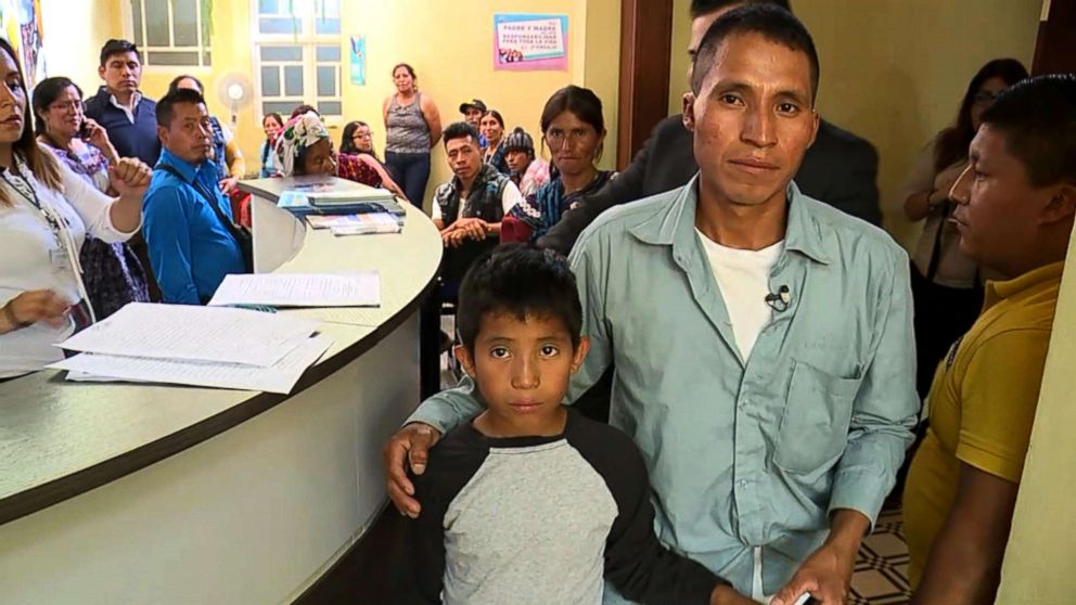 PHOTO: Samuel arrived at a Michigan foster care home in October after he and his father crossed the border in Arizona.