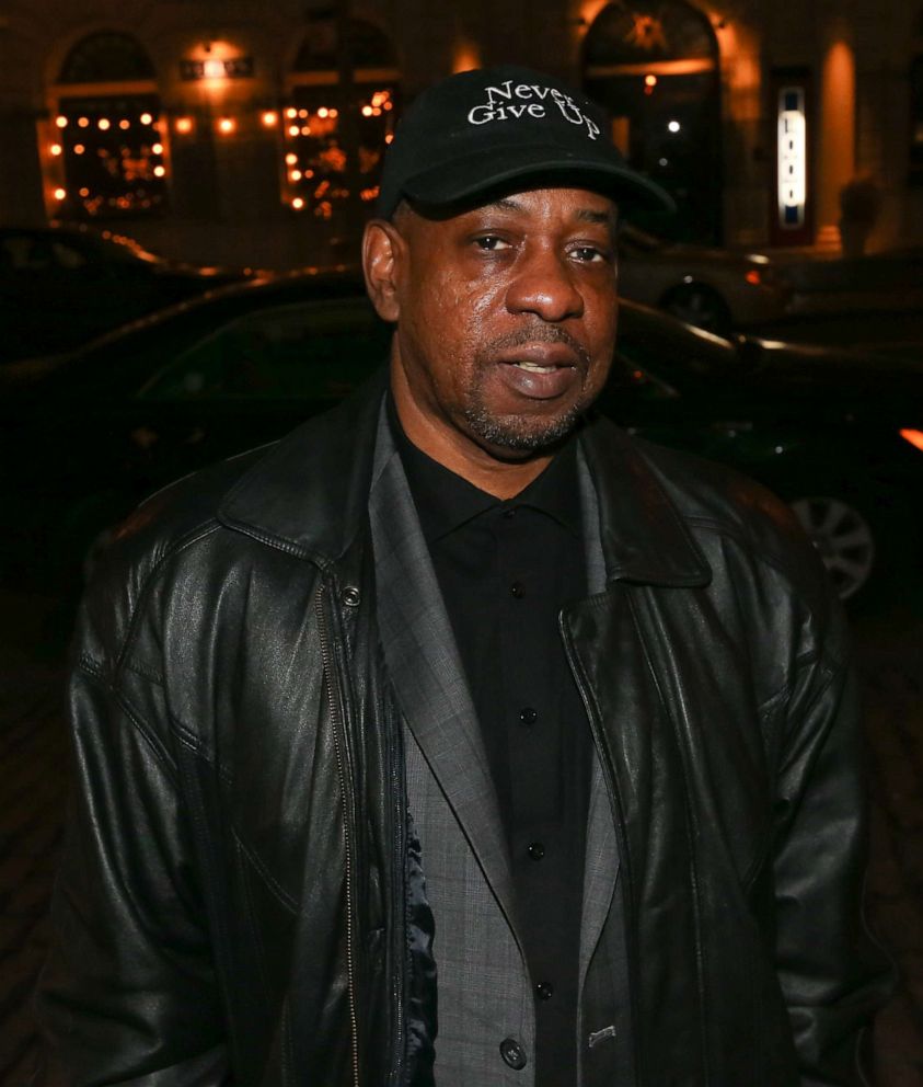 PHOTO: Onaje Allanb Gumbs attends his performance at BAM cafe on January 17, 2014 in New York City. 