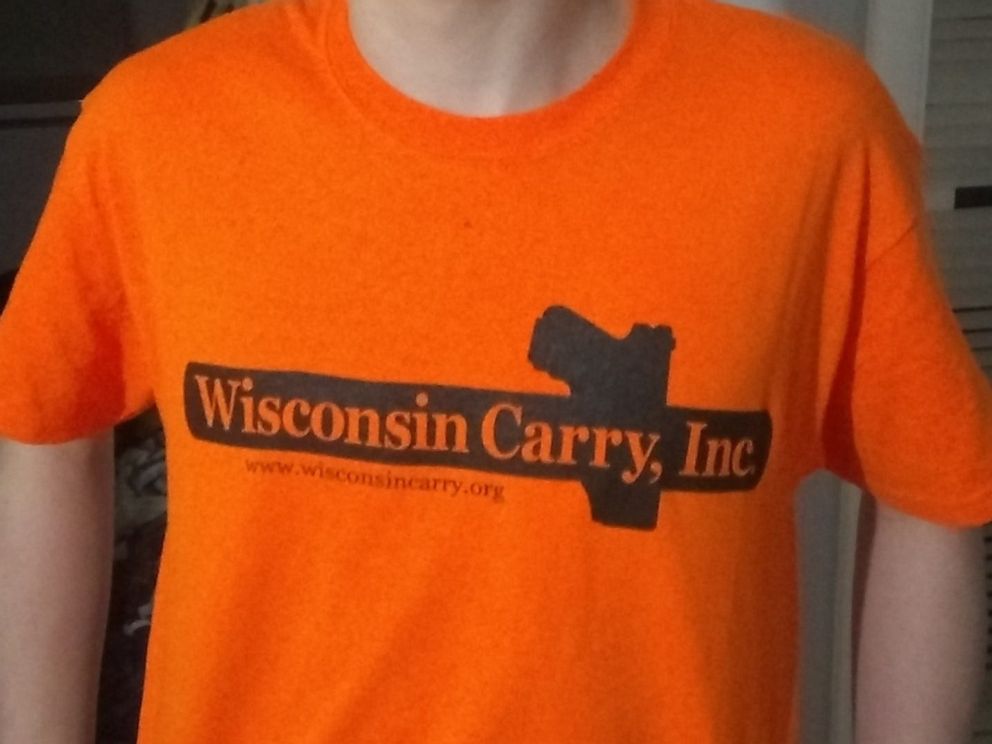 PHOTO: Kettle Moraine High School staff told a student he could not wear this shirt in school last week.