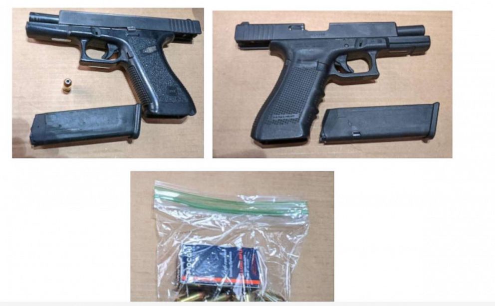PHOTO: Photos of firearms and ammunition included in a complaint filed by the Department of Justice that federal prosecutors allege were illegally sold.