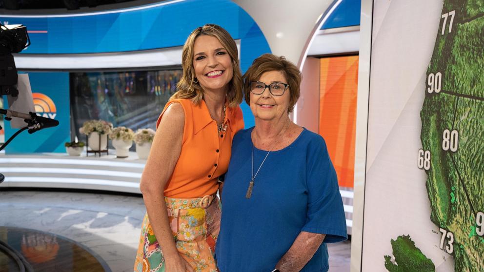 PHOTO: Savannah Guthrie and mother Nancy Guthrie, June 15, 2023.