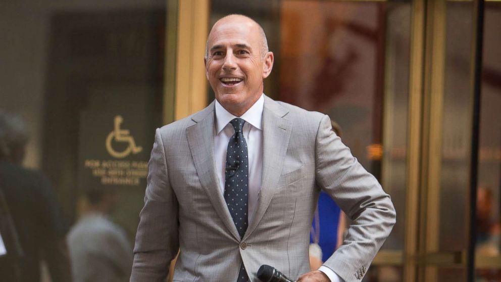 Matt Lauers Ex Wife Comes To His Defense Accusations Are So Out Of