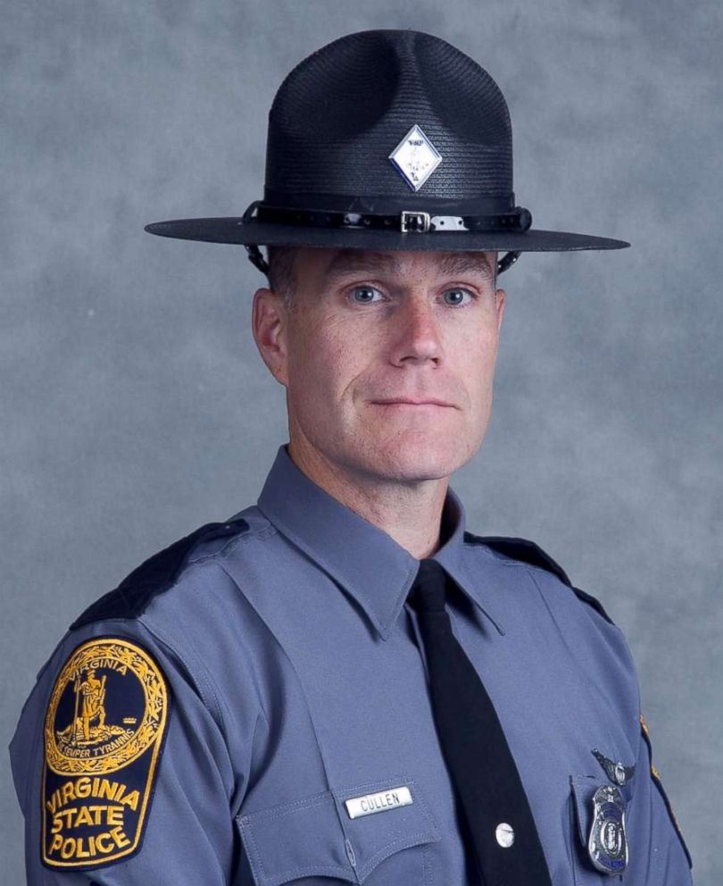 PHOTO: Virginia State Police  officer H. Jay Cullen seen in this image released by Virginia State police, Aug. 12, 2017. 