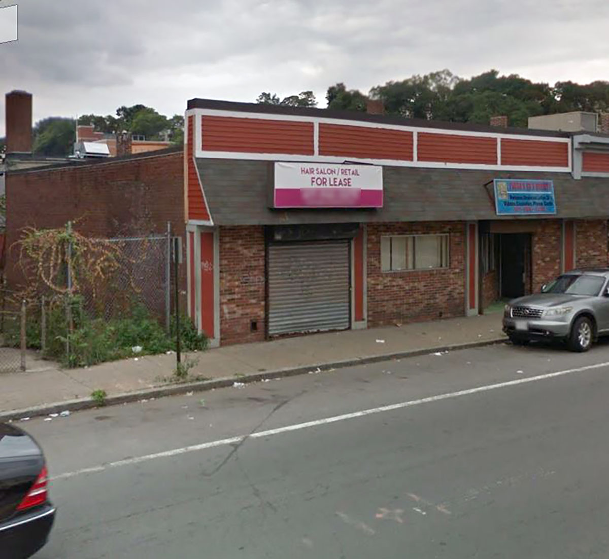 PHOTO: The location of the former barbershop, Hair It Is, in Mattapan, Mass., in a 2017, image from Google maps.