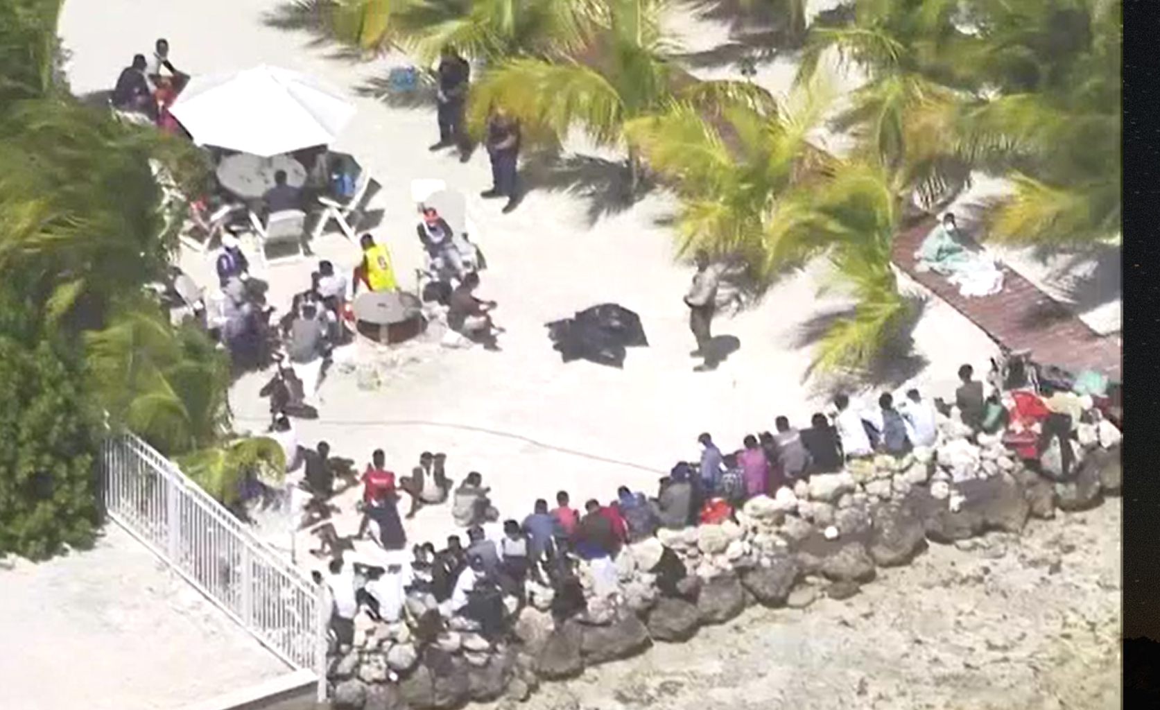 PHOTO: 150 Haitian migrants land in Summerland Key, Fla., March 14, 2021.