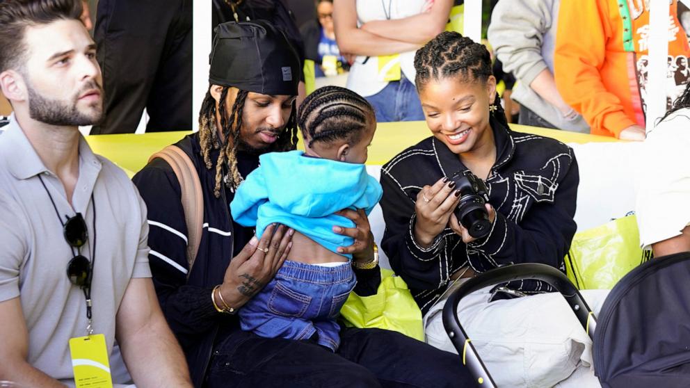 PHOTO: DDG and Halle Bailey attend the Snap Partner Summit 2024, Sept. 17, 2024 in Santa Monica, Calif. 