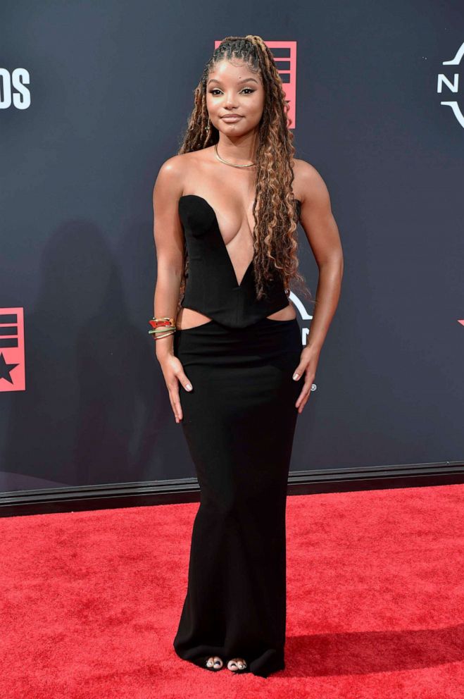 PHOTO: Halle Bailey attends the 2022 BET Awards at Microsoft Theater on June 26, 2022, in Los Angeles.
