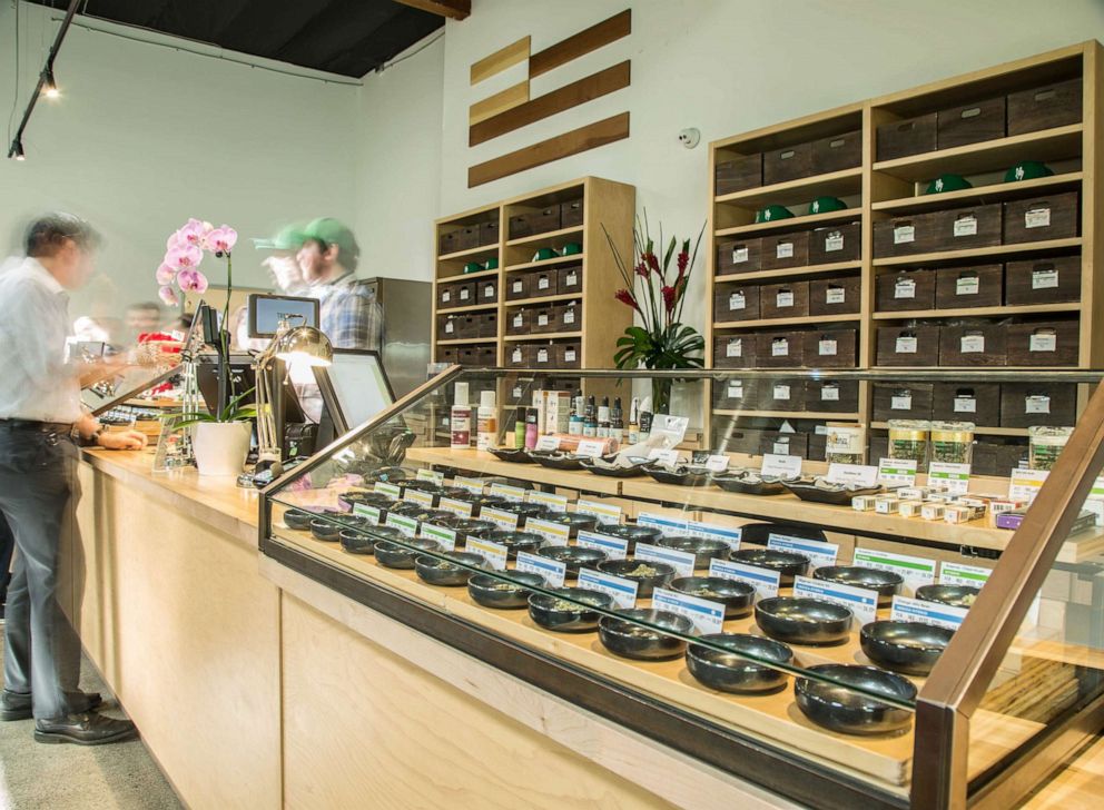 PHOTO: One of Harborside Health’s recreational cannabis dispensaries in Oakland, Calif.