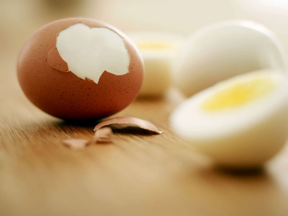 PHOTO: A hard boiled egg is seen in this stock photo.