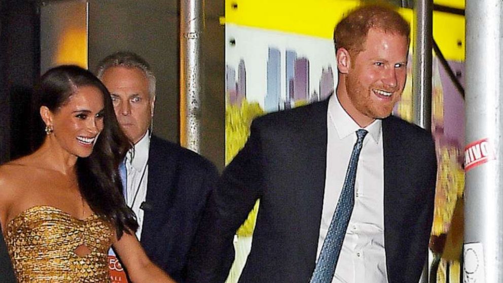 PHOTO: Meghan Markle, Duchess of Sussex and Prince Harry, Duke of Sussex in New York City, May 16, 2023.