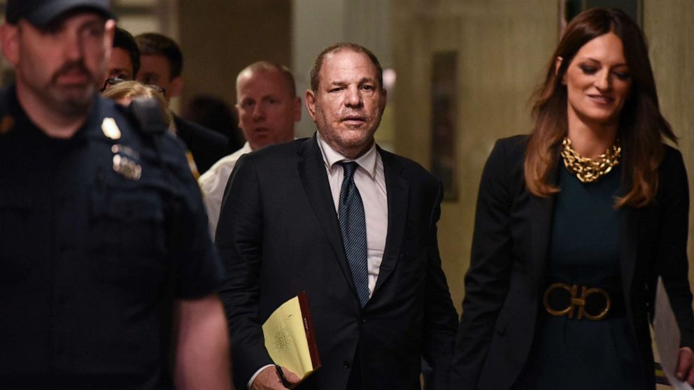 PHOTO: Harvey Weinstein enters the courthouse on July 11, 2019 in New York.