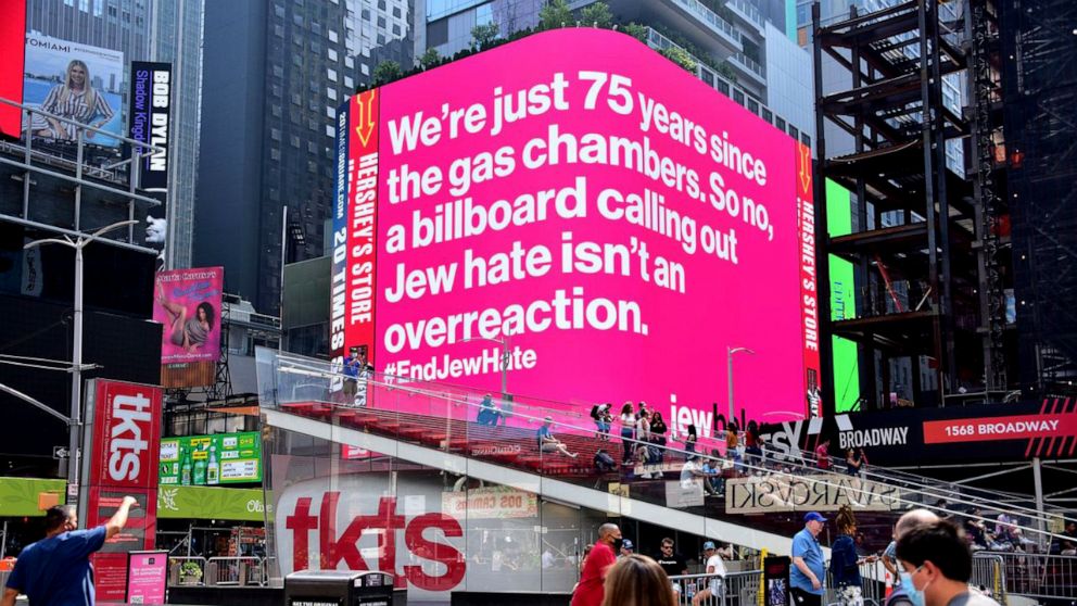 Group launches '#EndJewHate' national billboard campaign to denounce antisemitism