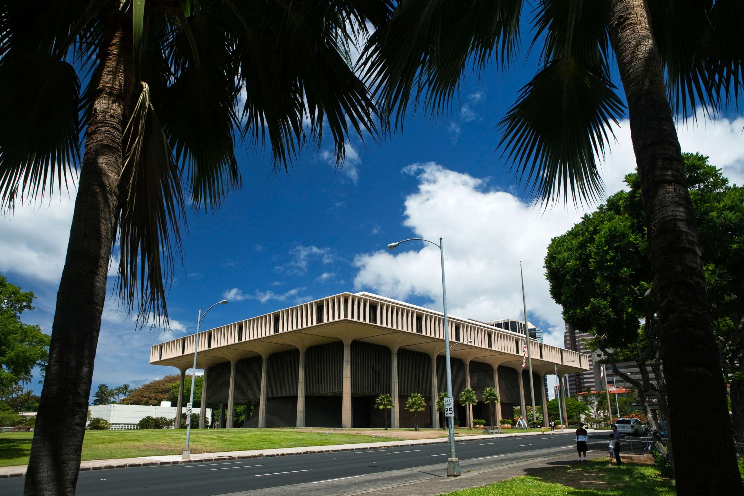 PHOTO: The Hawaii State Capitol in Honolulu.
