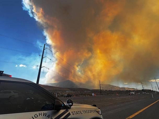 Nevada Fire Reaches 10,500 Acres as State of Emergency Declared Due to Dynamic Hawk Fire