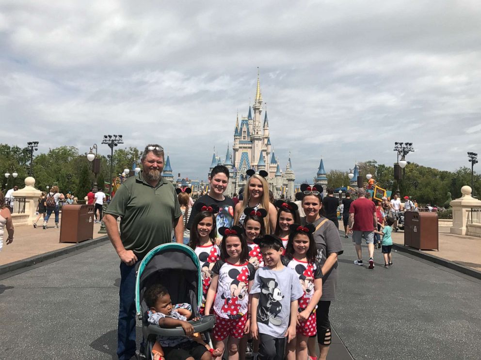 PHOTO: The Hawthorn family on vacation to Disney World.