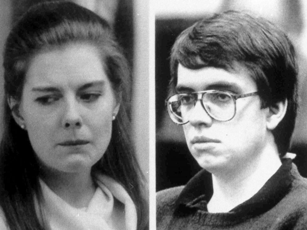 PHOTO: Elizabeth Haysom, left, in an undated 1987 photo and Jens Soering, in an undated 1990 photo.