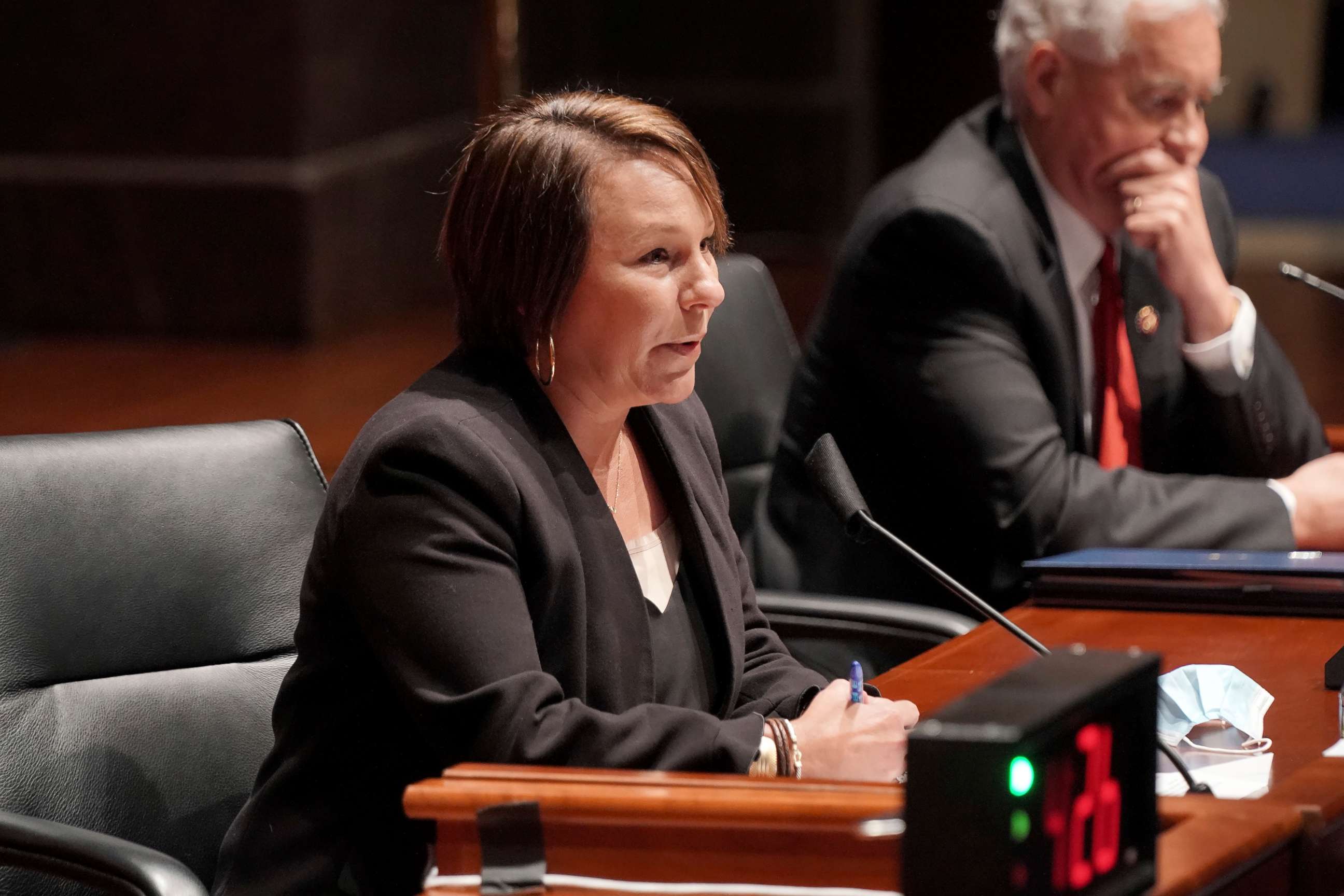 PHOTO: Rep. Martha Roby, R-Ala., asks questions during a House Judiciary Committee hearing on proposed changes to police practices and accountability on Capitol Hill, Wednesday, June 10, 2020, in Washington.