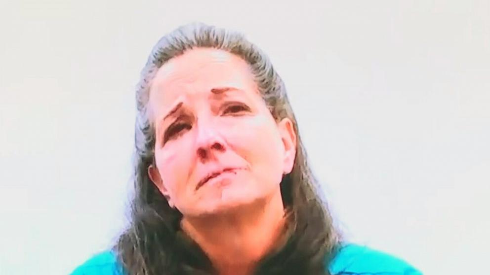 PHOTO: Susan Smith appears during her parole hearing on Nov. 20, 2024 on a zoom call in South Carolina.