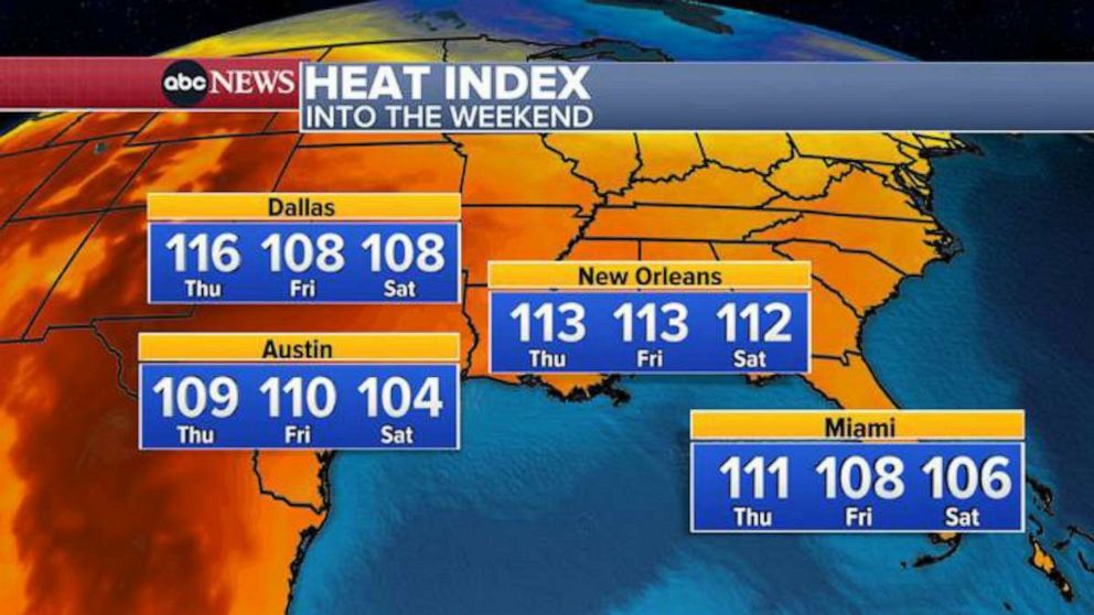 PHOTO: Heat Index Into The Weekend