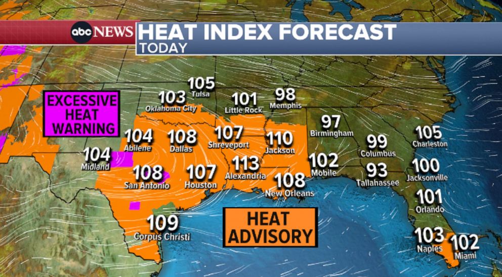 PHOTO: 90 million Americans from coast to coast remain under heat alerts as the dangerous heat spreads across the country.