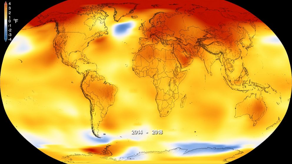 2018 makes last 5 years the warmest in history, scientists say, as