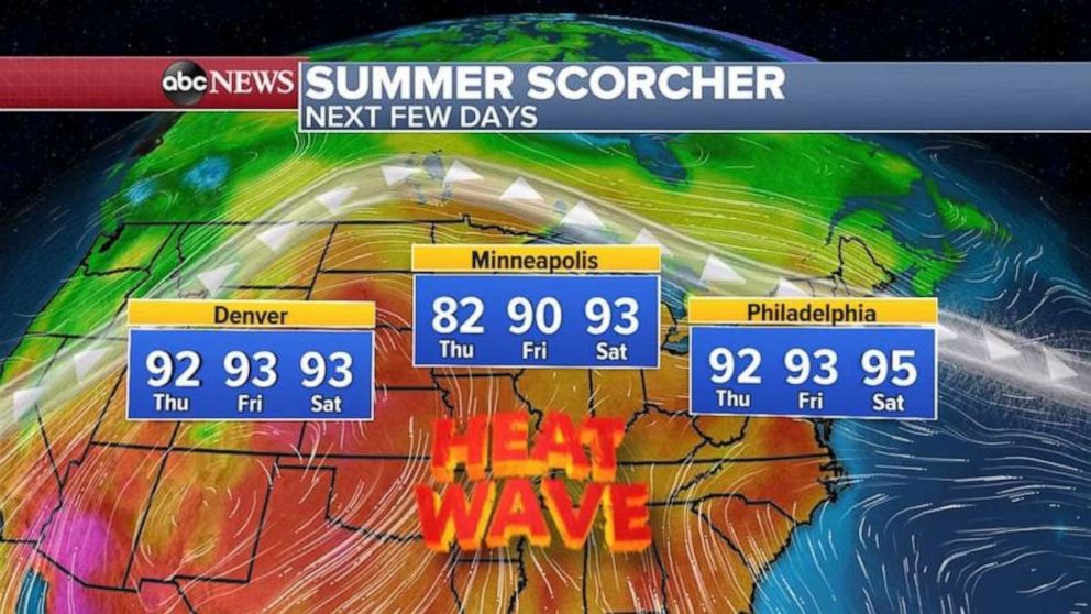 1st heat wave of the season possible from Chicago to New York - Good ...