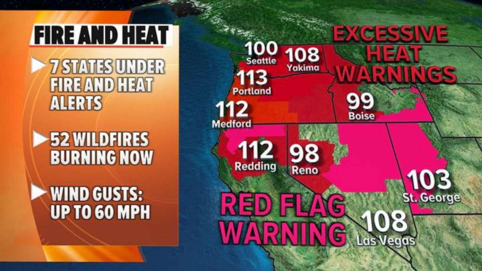 PHOTO: A historic heat wave is expected to bring scorching temperatures to the Pacific Northwest over the weekend.