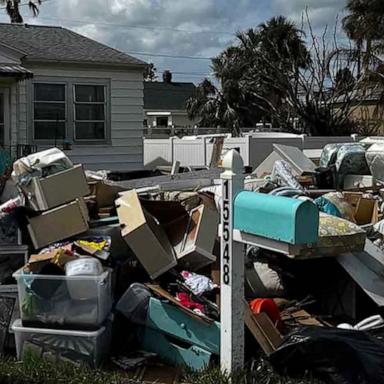 Debris leftover from Helene may pose dangers as Milton prepares for landfall.