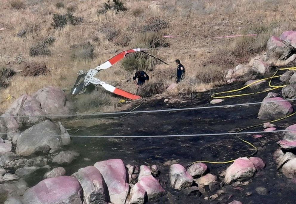 3 dead in firefighting helicopter crash in California after midair collision with 2nd helicopter