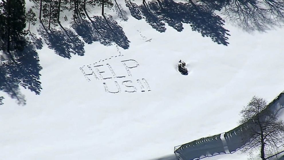 Help us!!': Crews work to get supplies to stranded residents after severe  snowstorms - ABC News