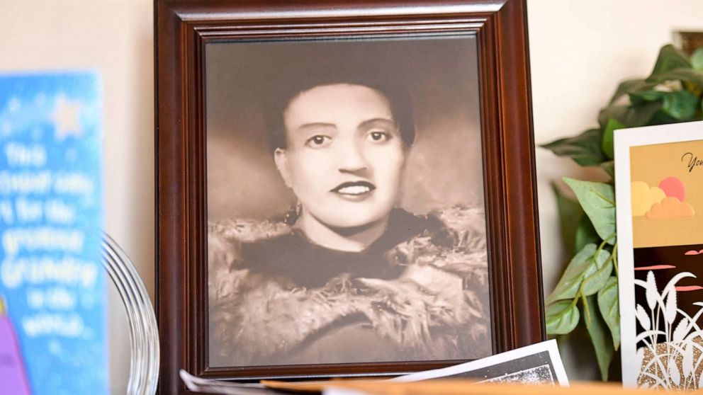PHOTO: FILE - A photo of Henrietta Lacks, sits in the living room of her grandson, Ron Lacks, 57, n Baltimore, MD, March 22, 2017.