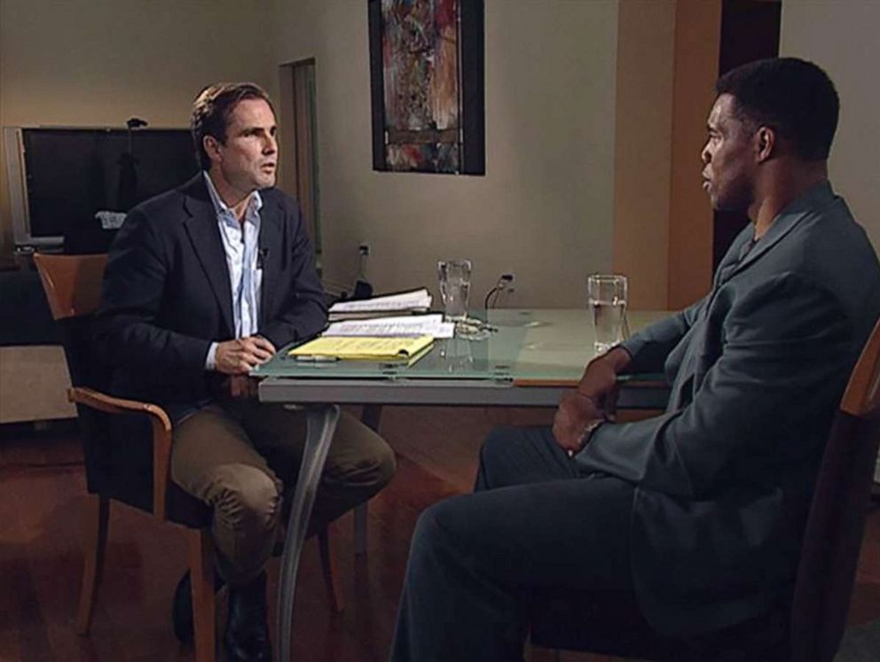 PHOTO: Former football star Herschel Walker discussed his memoir, "Breaking Free," in an interview with ABC News' Bob Woodruff in 2008.