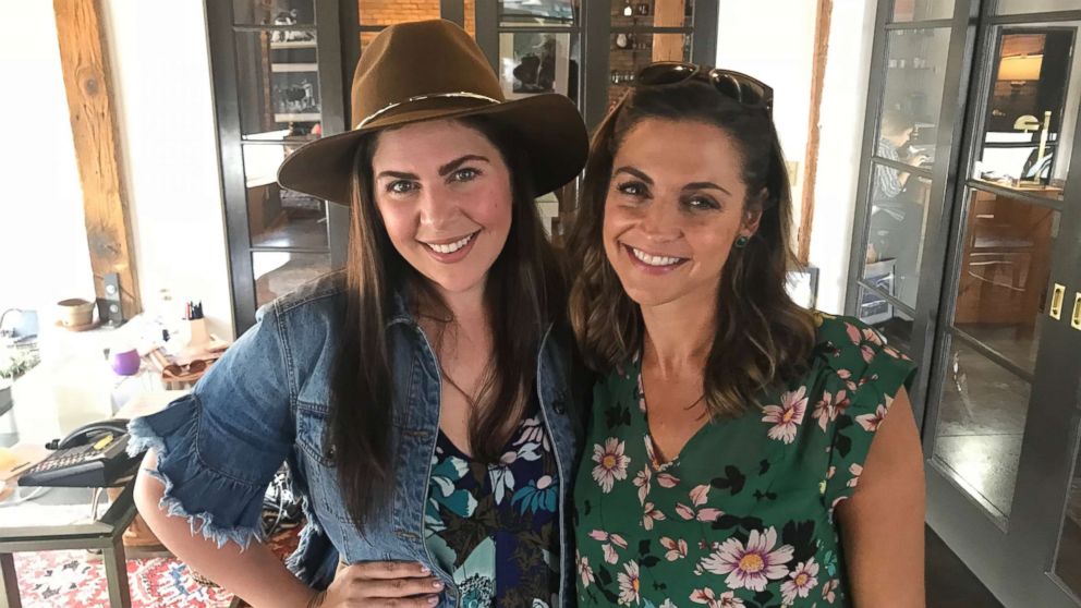 PHOTO: Singer Hillary Scott, left, sat down with Paula Faris to talk about her faith on Faris' new podcast, "Journeys of Faith with Paula Faris."