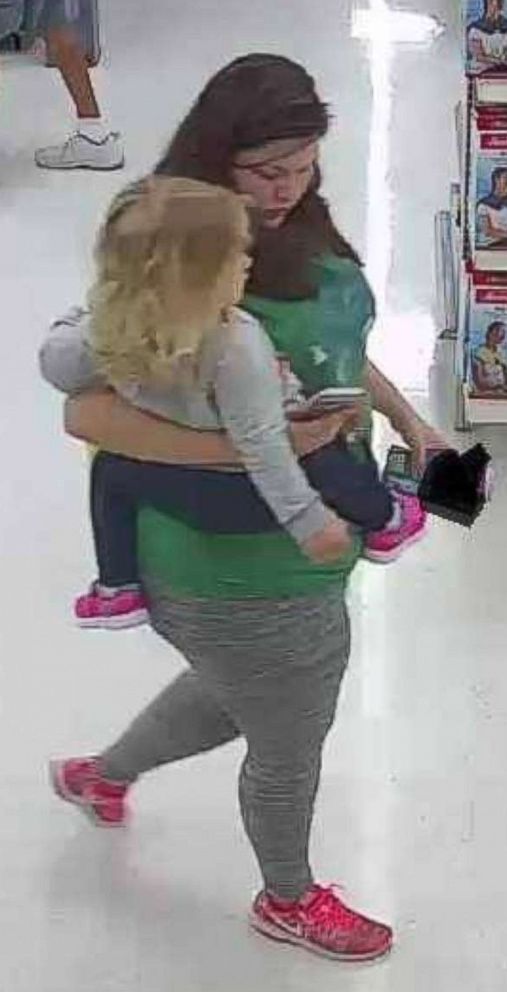 The FBI and Onslow County Sheriff's Office is looking for help in identifying the woman and child in this photo in connection with the search for missing toddler Mariah Woods.