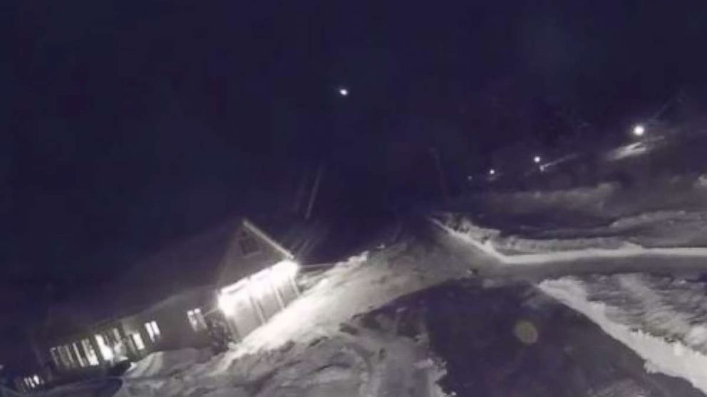 A bright ball of light was spotted streaking over the sky in Litchfield, Maine on Tuesday, Dec. 26, 2017.