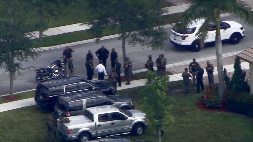 PHOTO: A hoax call to police was reported at the Florida home of Parkland activist David Hogg.