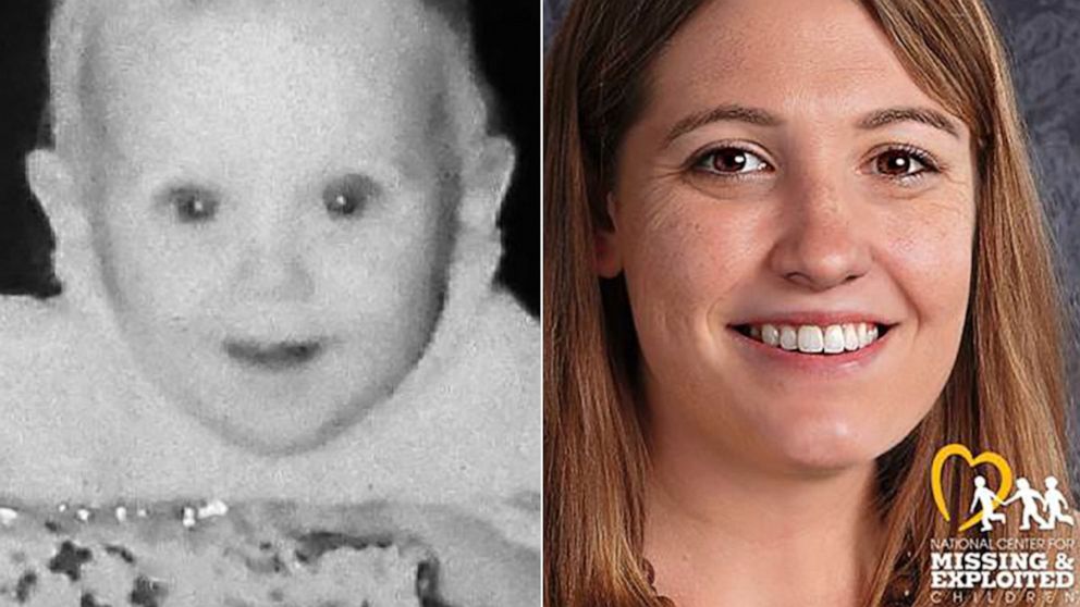PHOTO: A photo of Holly Clouse before she went missing and an age progression photo of her. 