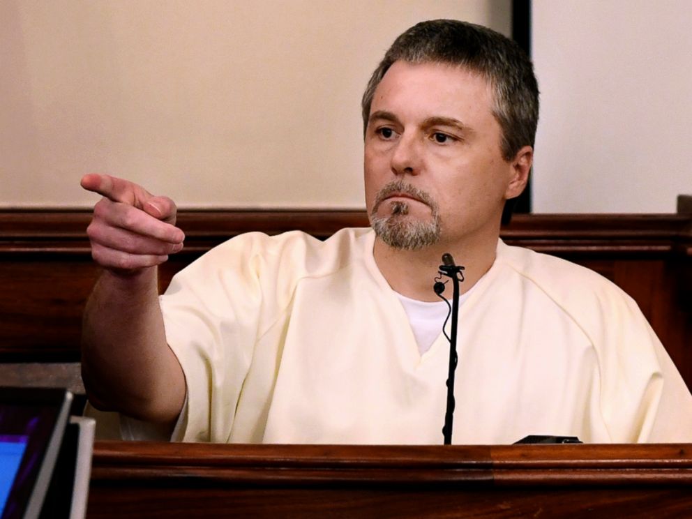 PHOTO: Jason Autry identifies Zachery Adams during his testimony on day four of the Holly Bobo murder trial, Sept. 14, 2017, in Savannah, Tenn.