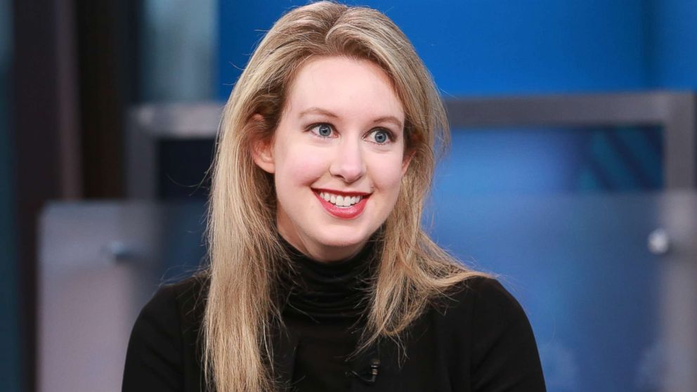 PHOTO: Elizabeth Holmes, Theranos CEO and the world's youngest self-made female billionaire, in an interview, Sept. 29, 2015. 