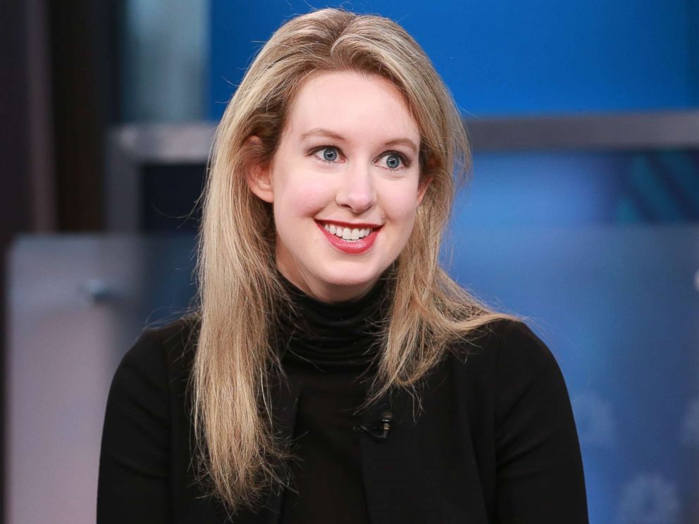 PHOTO: Elizabeth Holmes, Theranos CEO and the worlds youngest self-made female billionaire, in an interview, Sept. 29, 2015. 