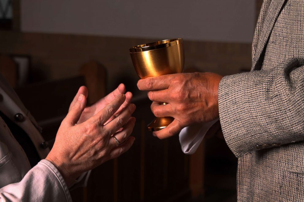 PHOTO: Holy Communion  is pictured in this undated stock photo.