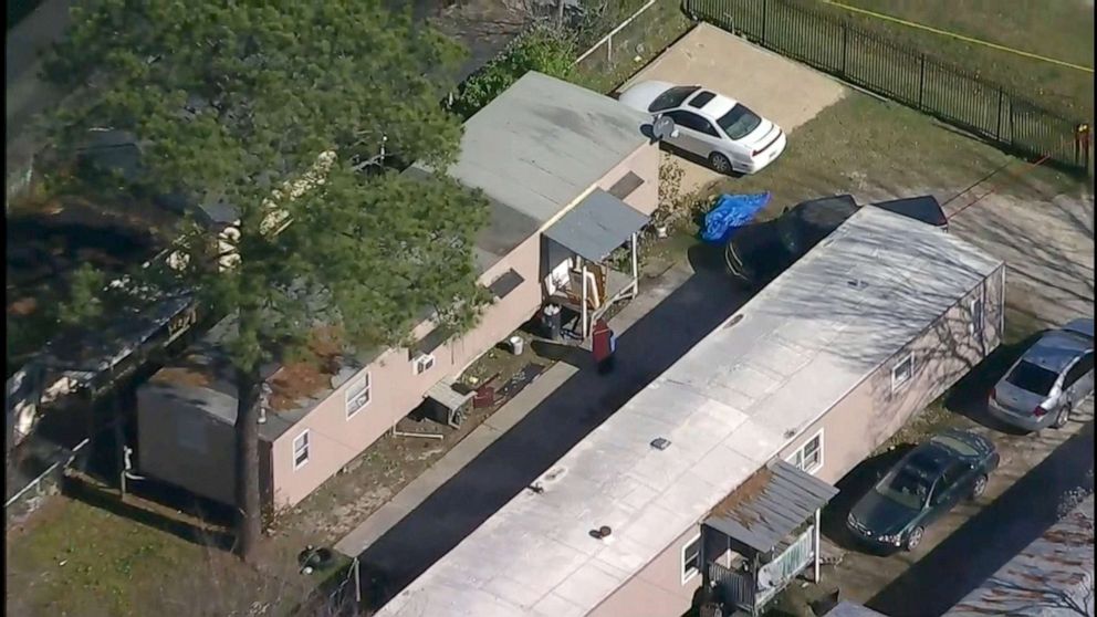 PHOTO: Deputies are responding to a shooting where three people are dead and a resident is injured after an attempted burglary in Channelview, Texas, Dec. 23, 2019.