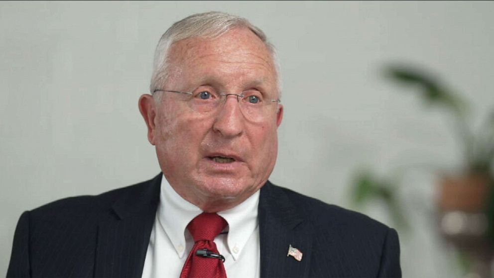 PHOTO: Home Title Lock spokesperson and former FBI agent Art Pfizenmayer is seen in an ABC News interview from April, 2022.